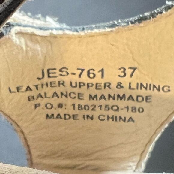 Womens ALEGRIA Special Lady Jesa Gold Ankle Strap Sandals / Size 7-7.5 - Picture 8 of 8